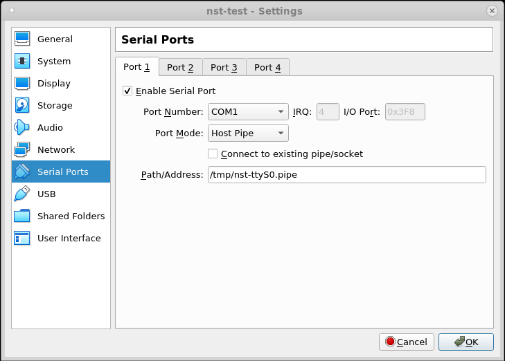 php serial port communication linux kernel